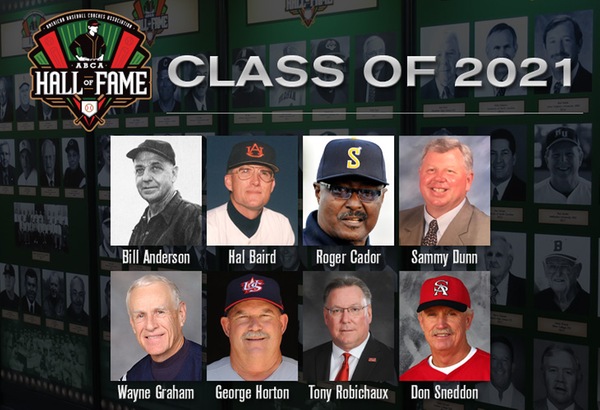 ABCA Hall of Fame Class of 2021 announced