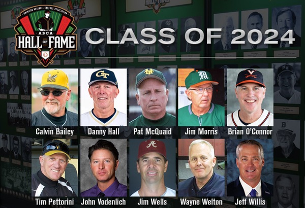 ABCA Hall of Fame Class of 2024 announced